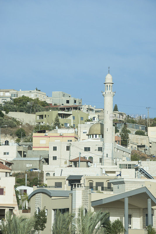 以色列的清真寺尖塔