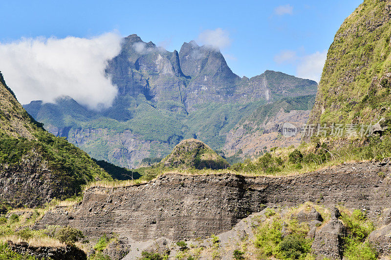 马菲特马戏团-留尼旺的火山沉积层