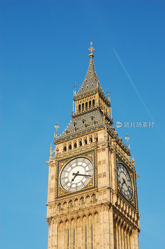 伦敦国会大厦的大本钟