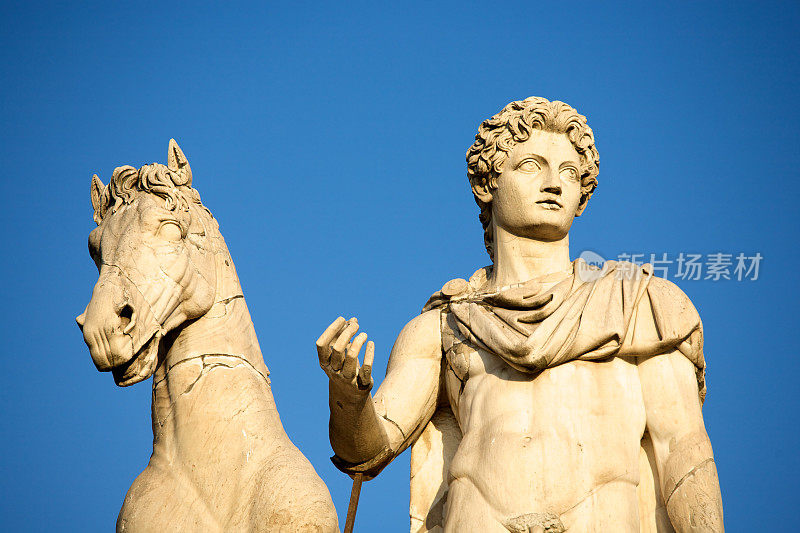罗马的迪奥斯库里雕像
