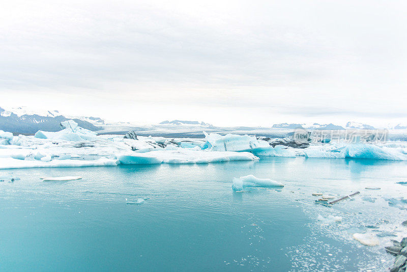 Jökulsárlón冰岛冰川湖-格列谢拉古