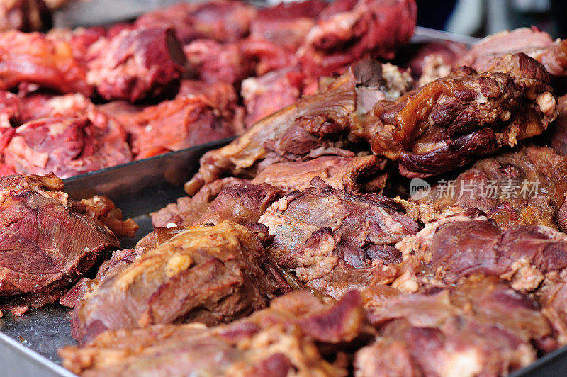 中国干腌牛肉和羊肉