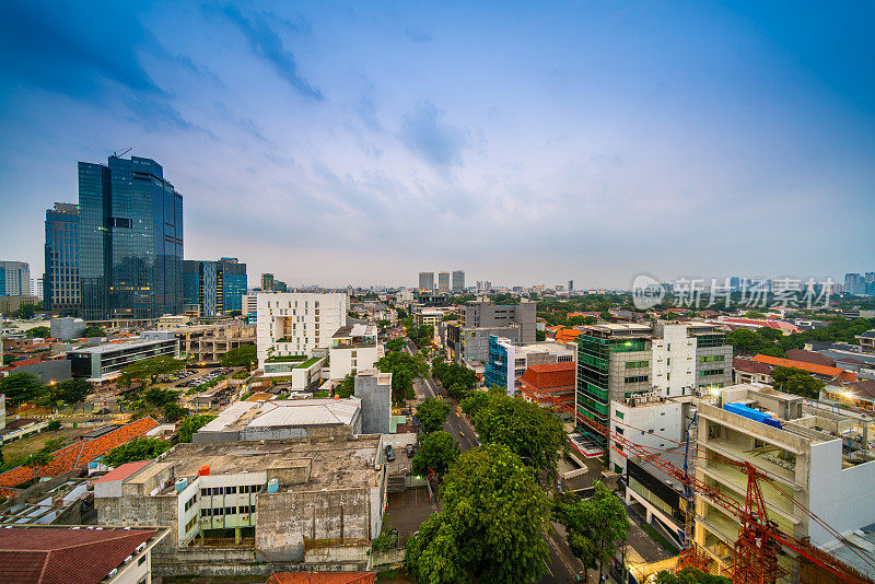 印度尼西亚雅加达Cityscape