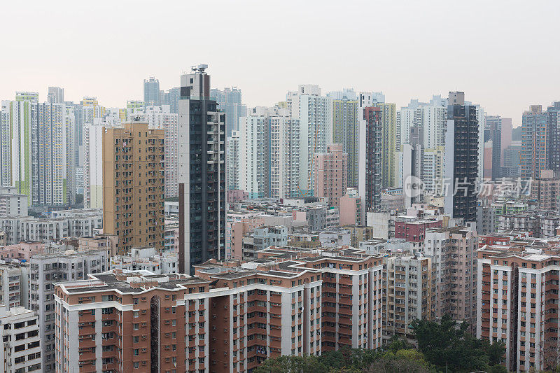 香港的住宅大厦