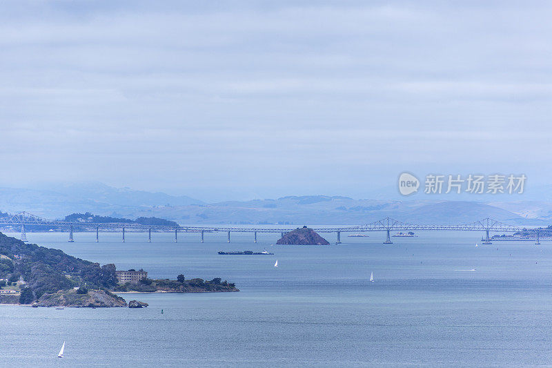 美国加州旧金山的海湾大桥