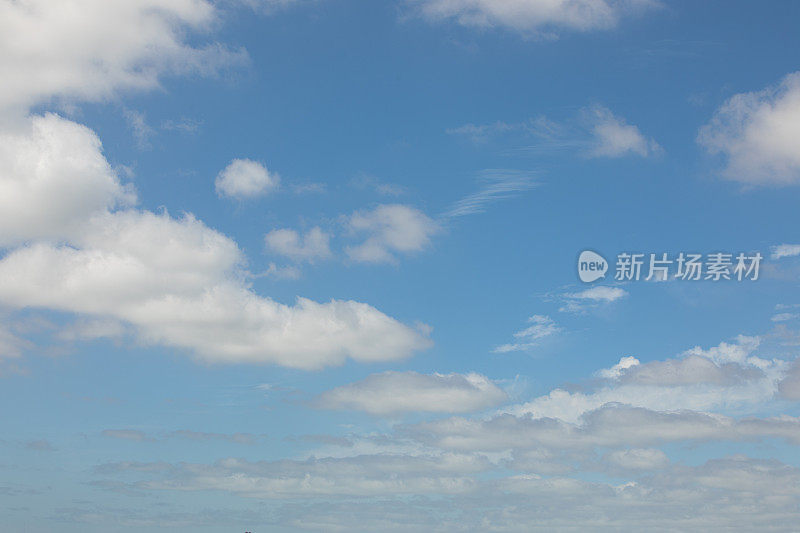 戏剧性的cloudscape