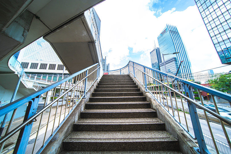 香港中环的楼梯