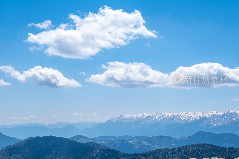 极端地形山脉雪峰