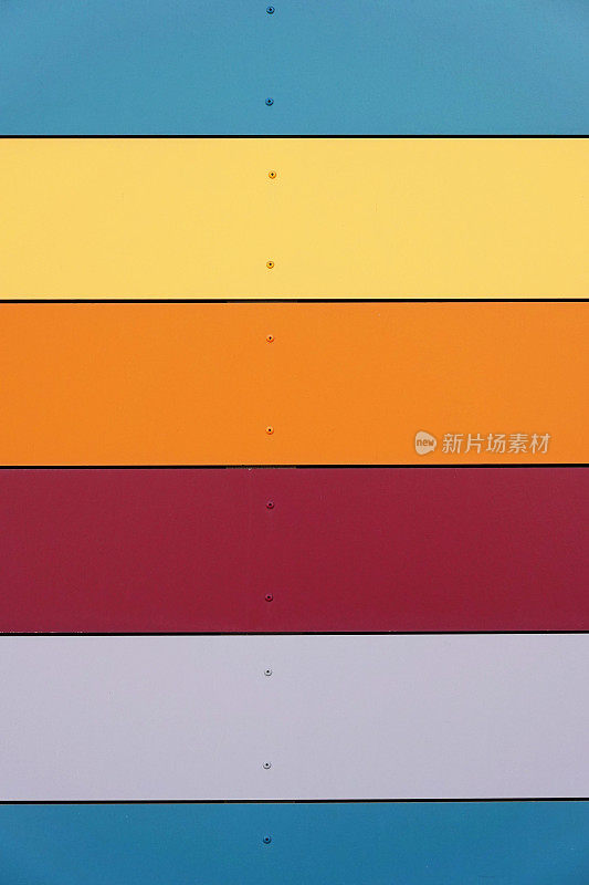 彩色墙面覆层背景与水平面板