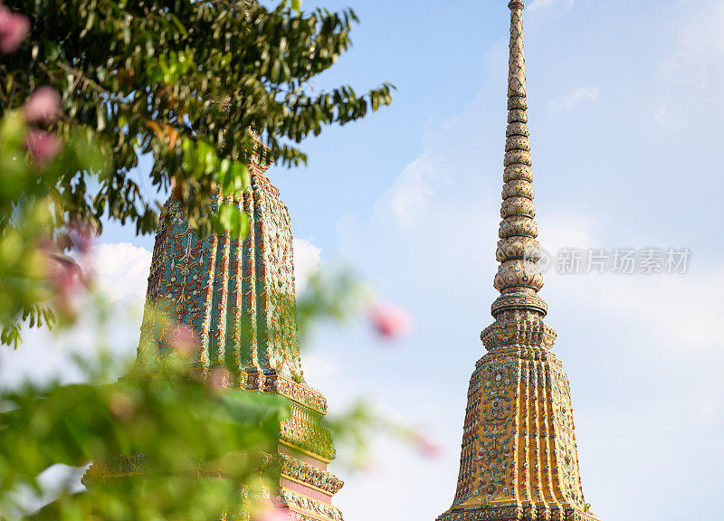 建筑泰国文化笏佛塔寺泰国曼谷