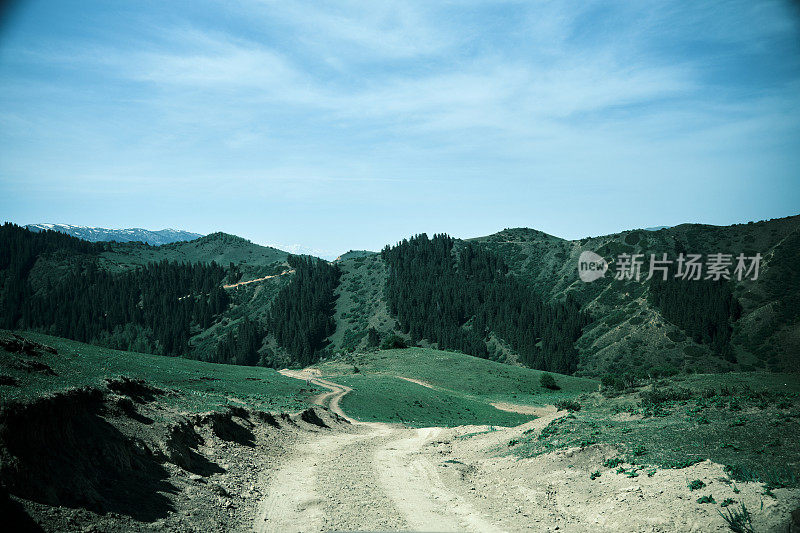 通往大山的路