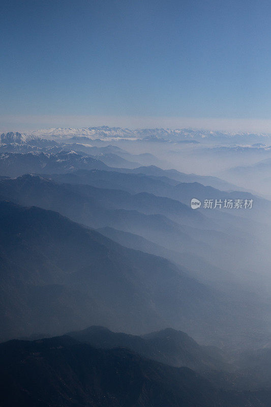 喜马拉雅山的风景