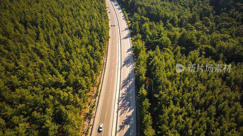 道路鸟瞰图