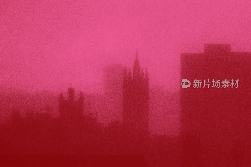 粉红色的城市