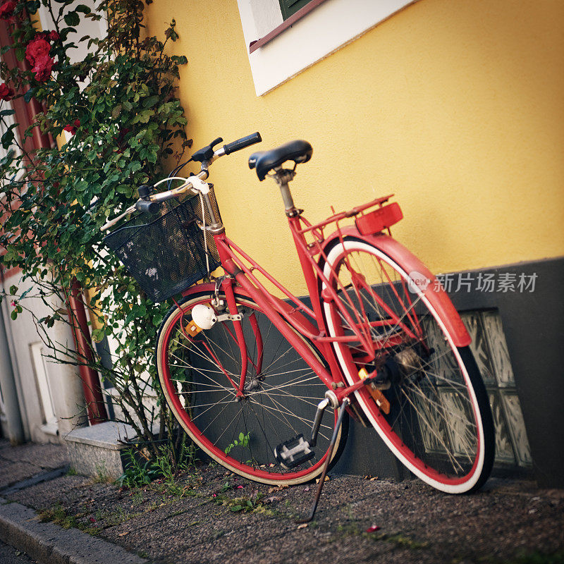 自行车在瑞典斯塔德