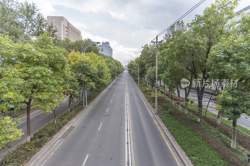 乌鲁木齐市区街景，中国新疆