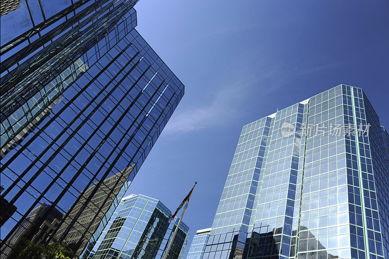 渥太华市中心的商业建筑
