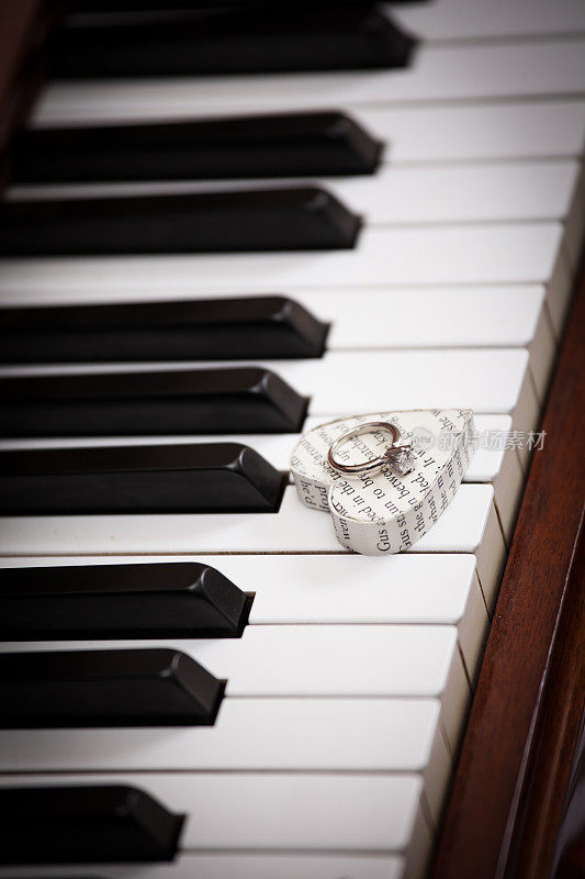 环在钢琴