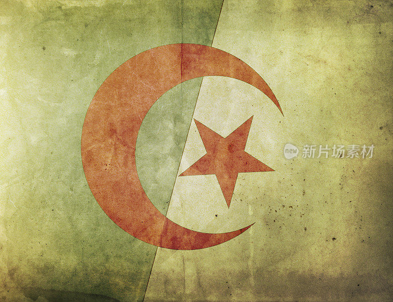 复古旗-阿尔及利亚