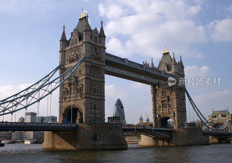 伦敦塔桥，英国，泰晤士河