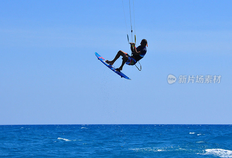 波滑翔伞冲浪