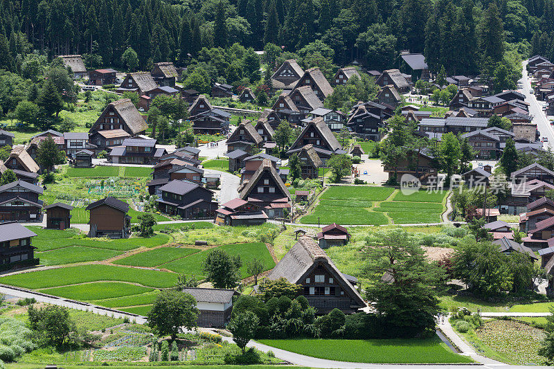 Shirakawa-go在日本