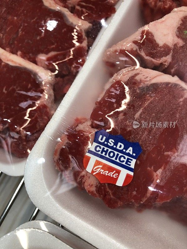 美国农业部选择肉类标签