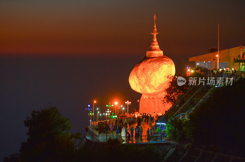 金岩缅甸大金塔寺