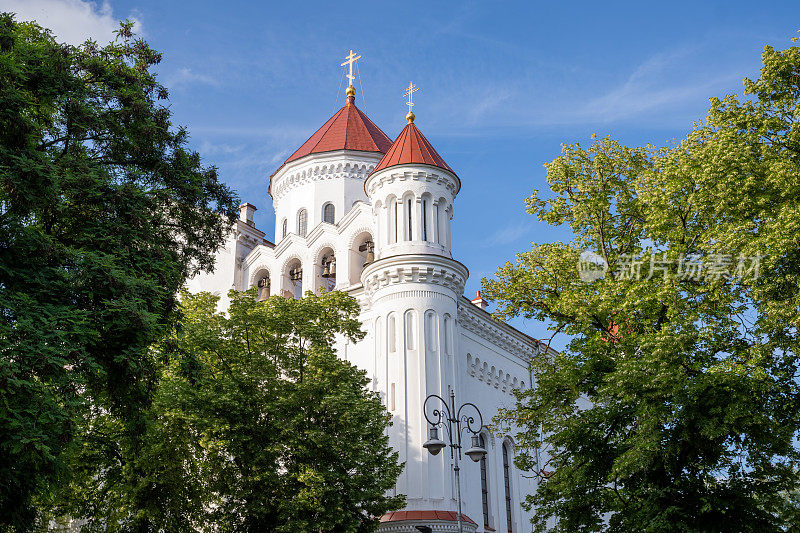立陶宛维尔纽斯的西奥多科大教堂。东正教圣公会东正教的圣公会