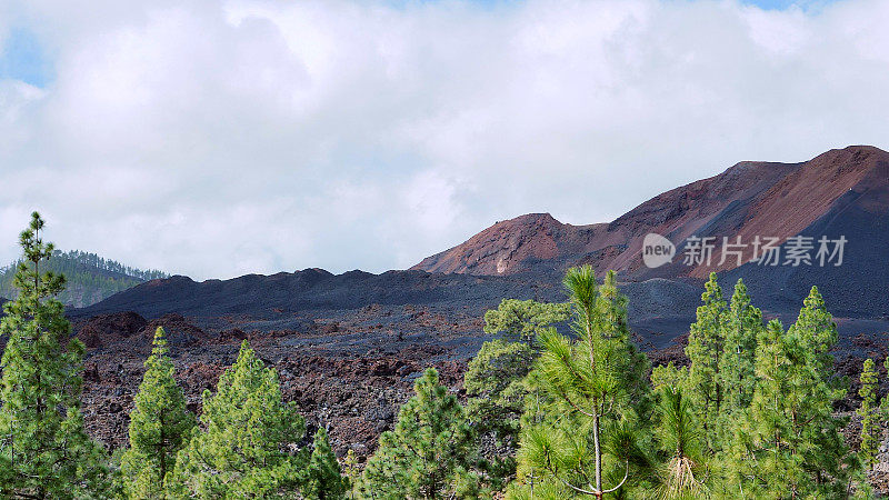 特内里费岛(加那利群岛)的埃尔钦耶罗火山