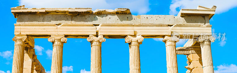 希腊的雅典娜耐克神庙