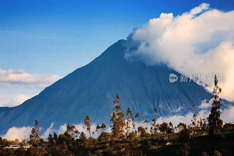 Tungurahua火山喷发