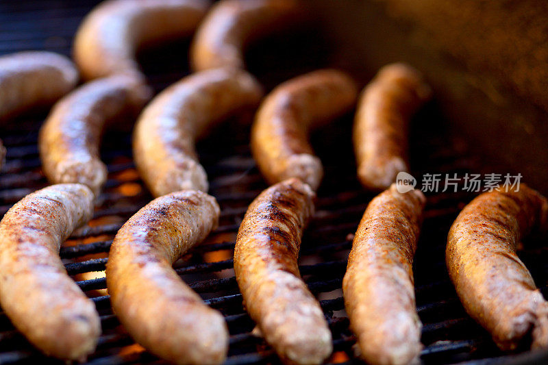 烤香肠链烹饪