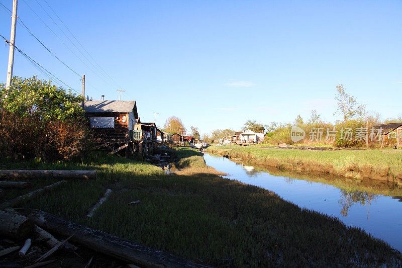 住在河岸上