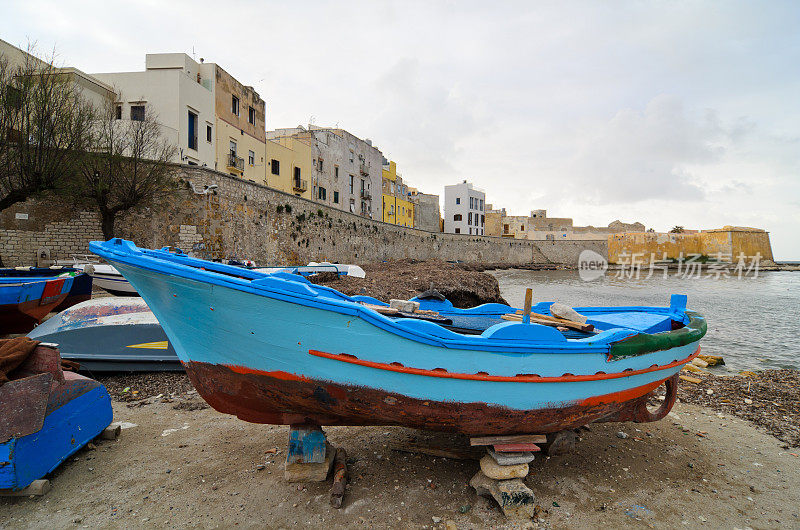 地中海渔船(Trapani-Italy)