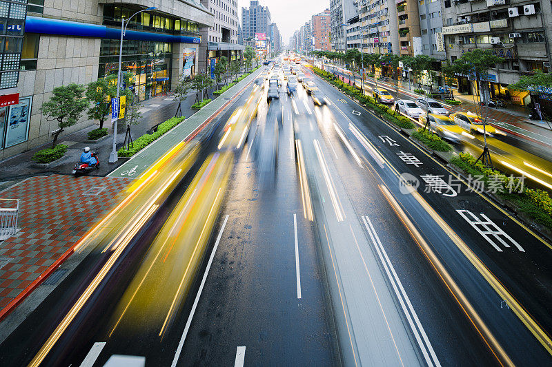 台北高速公路，运动模糊，台湾