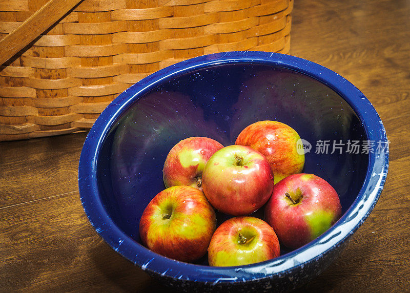 苹果碗和篮子