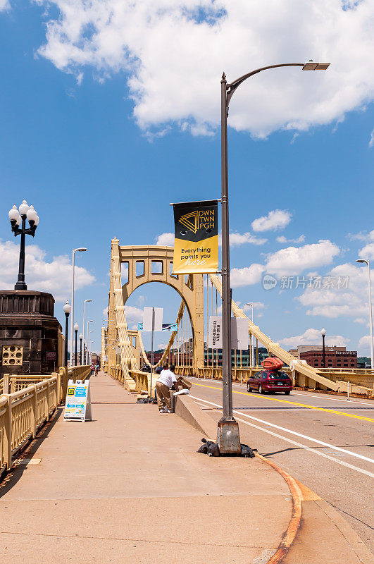 美国宾夕法尼亚州匹兹堡的罗伯特克莱门特大桥