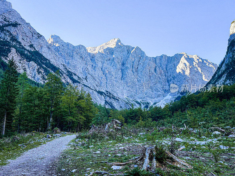 特里格拉夫峰，朱利安阿尔卑斯山，斯洛文尼亚