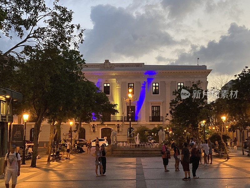 波多黎各-圣胡安-主要广场