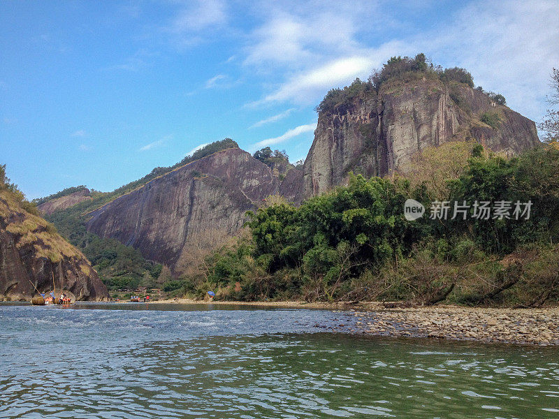 武夷山冬天的美景，中国