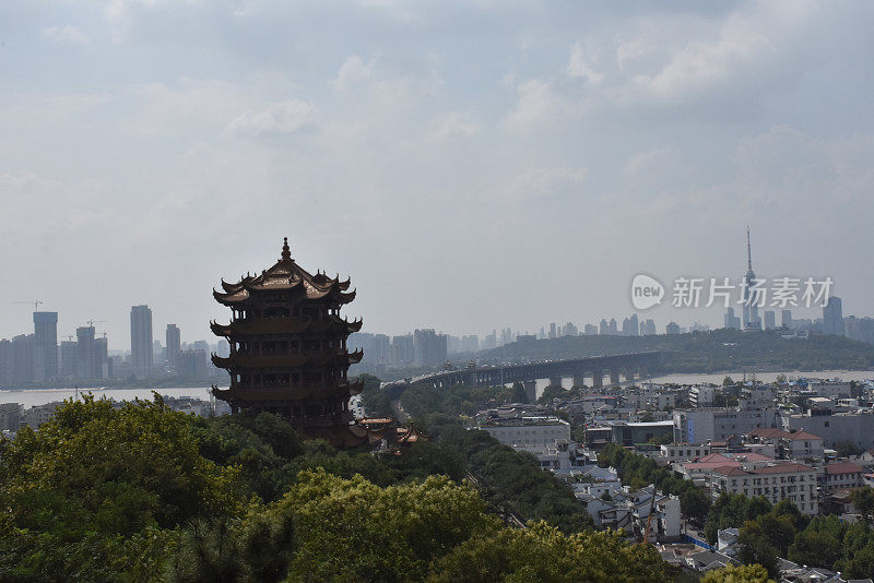 俯瞰武汉城市建筑文明