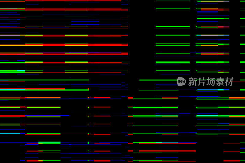 电视噪音和故障。失去信号