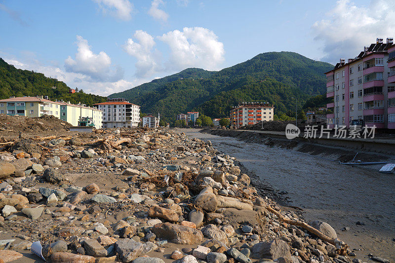 土耳其博兹库尔特市洪水灾害