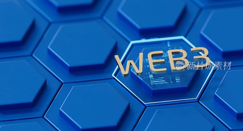 WEB3下一代万维网区块链技术具有去中心化信息、分布式社交网络