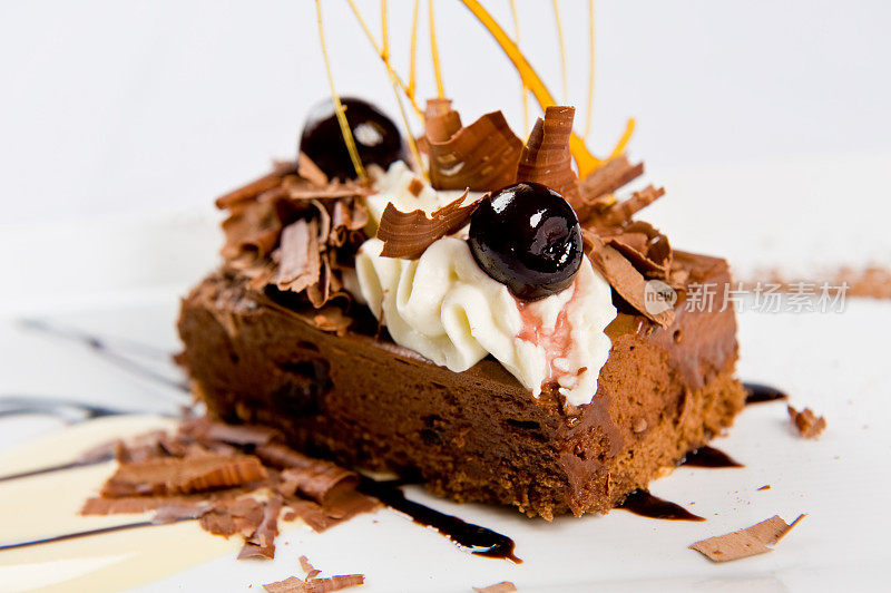 黑森林巧克力蛋糕