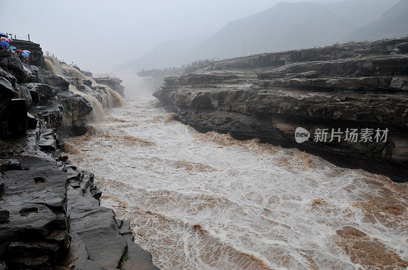 黄河壶口瀑布，陕西，中国