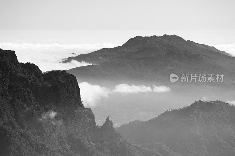 拉帕尔马火山景观