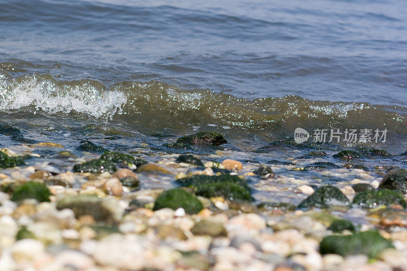 海岸上的岩石