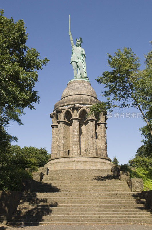 德国战争纪念碑“Hermannsdenkmal”